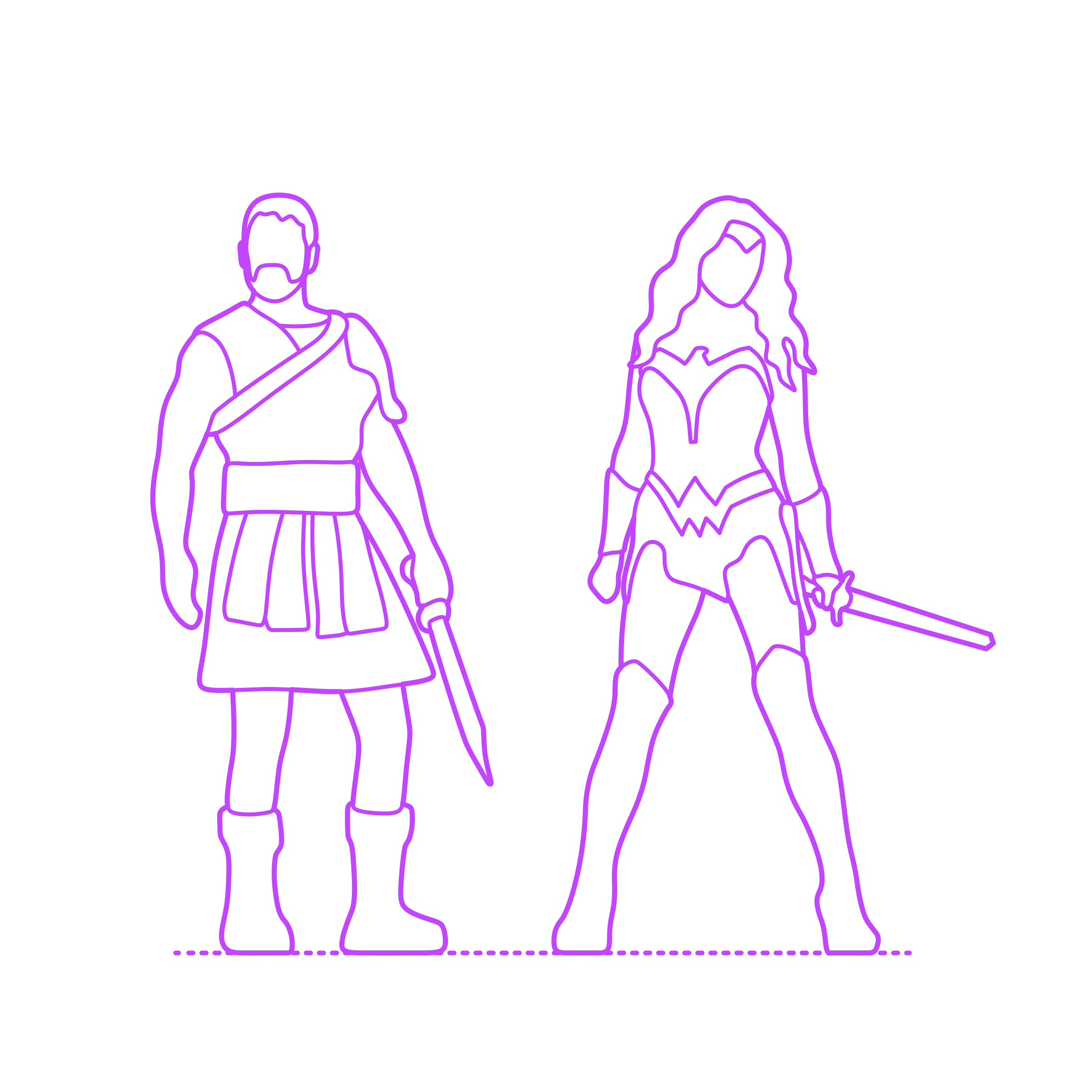 Pop Culture Elements Warriors Sketch Style Svg Vector Free Vectors